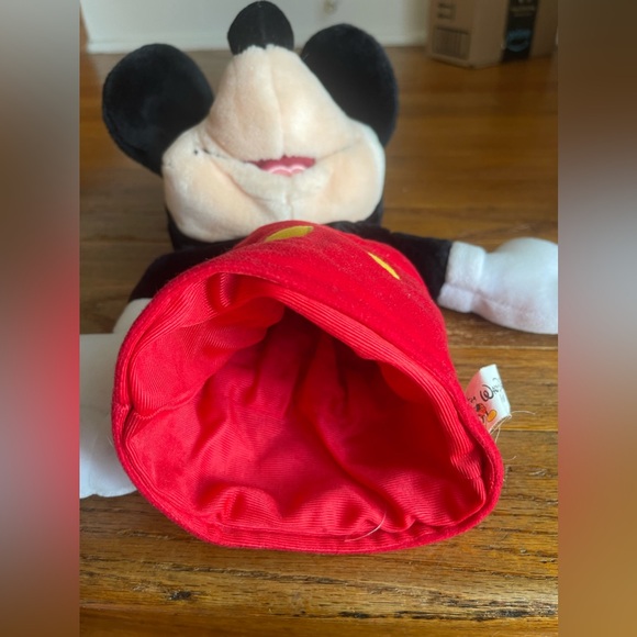 Walt Disney World Disneyland Vintage Plush Mickey Mouse Hand Puppet - Picture 4 of 6